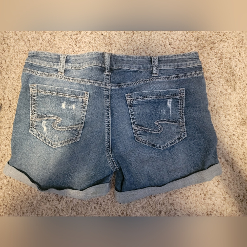 Silver Jeans Co. Boyfriend denim shorts